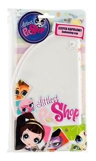 Czepek Littlest Pet Shop biały