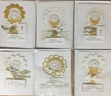 Karnet Komunia B6 ręcznie robiony + koperta