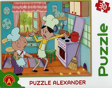 Puzzle 30 Bolek i Lolek. Mysz w kuchni ALEX