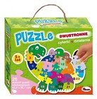 Puzzle dwustronne - Dinozaur