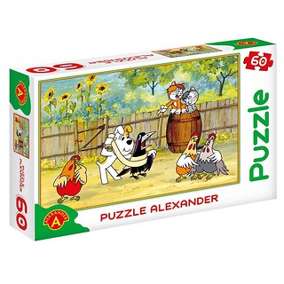 Puzzle 60 - Reksio pielęgniarz ALEX