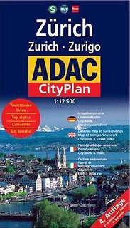 CityPlan ADAC. Zurich 1:12 500