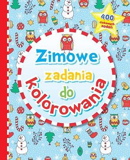 Zimowe zadania do kolorowania w.2015