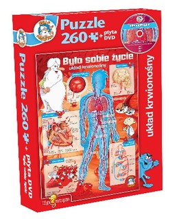 Było sobie życie - Układ krwionośny puzzle+DVD