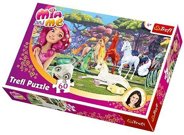 Puzzle 60 Odpoczynek na łące TREFL