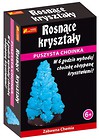 Rosnące kryształy. Puszysta choinka niebieska