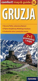 Comfort!map&guide XL Gruzja 2w1 1:450 000