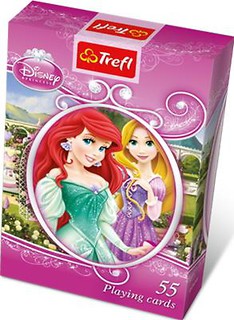 Karty 55 listków - Księżniczki TREFL
