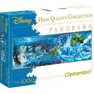 Puzzle 1000 HQ Panorama Piotruś Pan