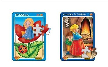 Puzzle 15 Maxi - różne rodzaje