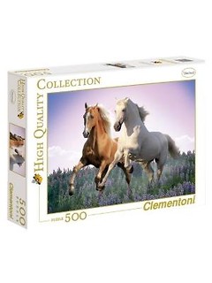 Puzzle 500 HQ Free horses