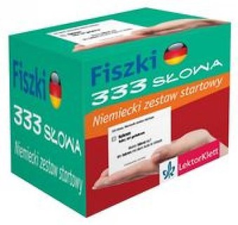 Fiszki 333 słowa Niemiecki zestaw startowy PONS