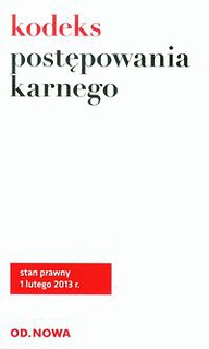 Kodeks postępowania karnego