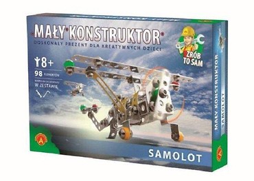 Mały Konstruktor. Zrób to sam - Samolot ALEX