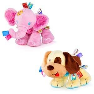 Taggies Pluszowe zwierzaki, różne rodzaje DUMEL