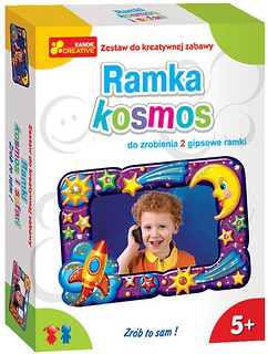 Zestaw do kreatywnej zabawy - Ramki kosmos, safari