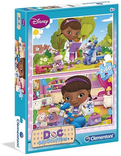 Puzzle 2x60 Doc McStuffins