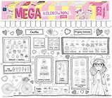 Mega Kolorowanki Cukiernia