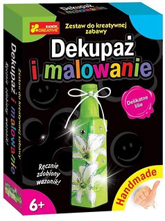 Handmade - Dekupaż i malowanie. Delikatne lilie