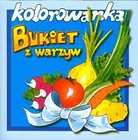 Kolorowanka - Bukiet z warzyw
