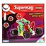 Klocki magnetyczne. Supermag - Gokart z kierowcą