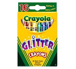 Kredki brokatowe 16 kolorów CRAYOLA