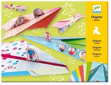 Origami - Tęczowe samoloty