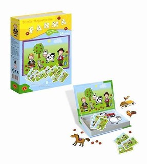 Puzzle magnetyczne - Farma ALEX