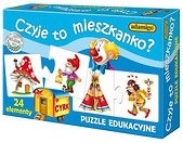 Puzzle edukacyjne Czyje to mieszkanko?