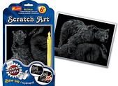 Scratch Art. Srebrna seria - Niedźwiedź