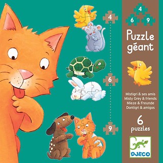 Puzzle gigant - Misty i przyjaciele