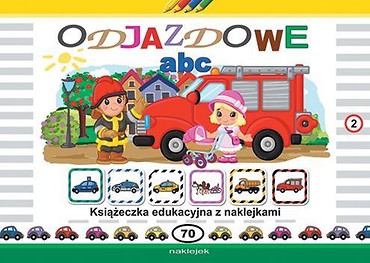 Odjazdowe ABC 2 Książeczka z naklejkami