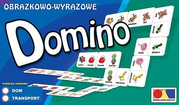 Domino obrazkowo-wyrazowe. Dom