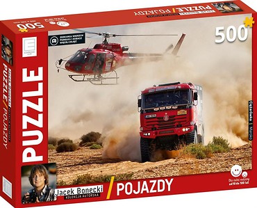 Puzzle Pojazdy - Ciężarówka Jacek Bonecki