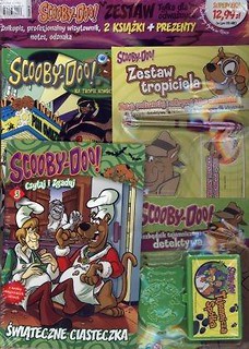 Scooby-Doo! Zestaw tylko... 2 książki + prezenty