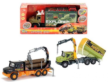 Ciężarówka Explorer 24 cm, 3 rodzaje