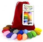 Kredki Crayon Rocks w aksamitnym woreczku - 16 kol