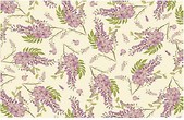 Perfumowany papier ozdobny Wisteria (6szt)