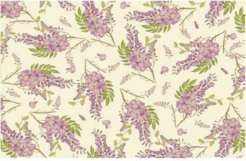 Perfumowany papier ozdobny Wisteria (6szt)