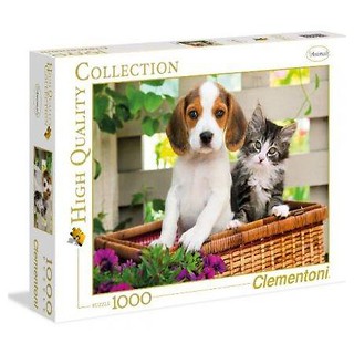 Puzzle 1000 HQ The Dog and the Cat