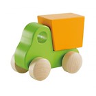 Mała zielona ciężarówka