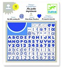 Zestaw ze stempelkami - Literki i cyferki