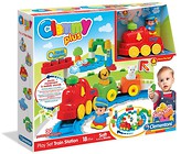 Clemmy Plus klocki. Stacja kolejowa