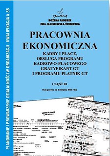 Pracownia Ekonomiczna cz.III Kadry i płace PADUREK