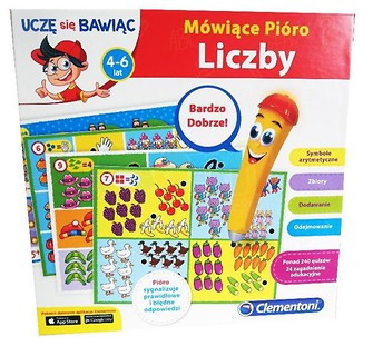Uczę się bawiąc. Mówiące pióro Liczby 2