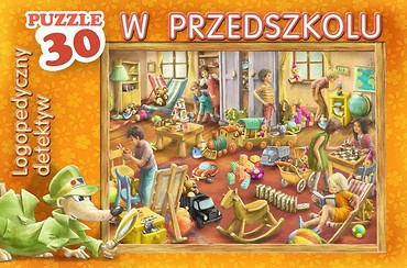 Logopedyczny detektyw w przedszkolu - puzzle