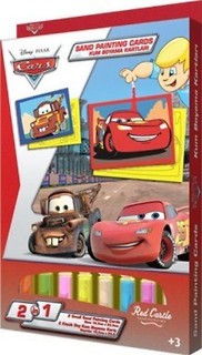 Kolorowy piasek - Auta 1 DUMEL