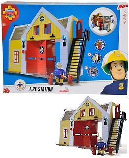 Strażak Sam Remiza strażacka z figurką