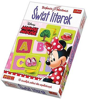 Gra - Świat literek Minnie. Bajkowa Akademia TREFL