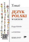 Język Polski w Liceum nr.1 2015/2016